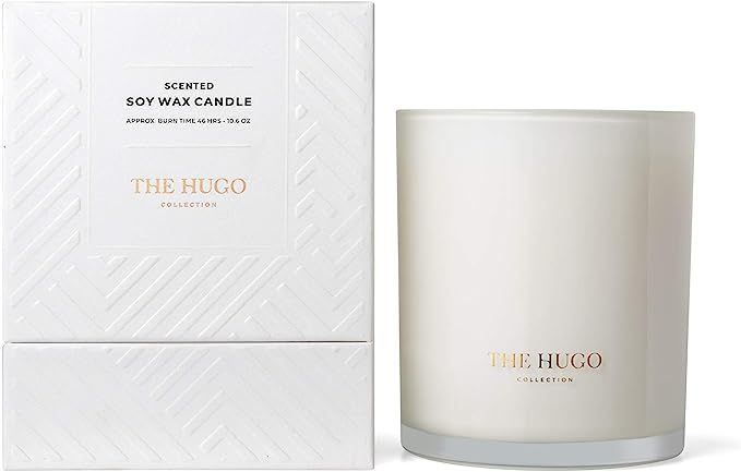 The Hugo Collection Scented Candles - Luxury Essential Oil Soy Wax Candles - Approx. 50 Hour Burn... | Amazon (US)