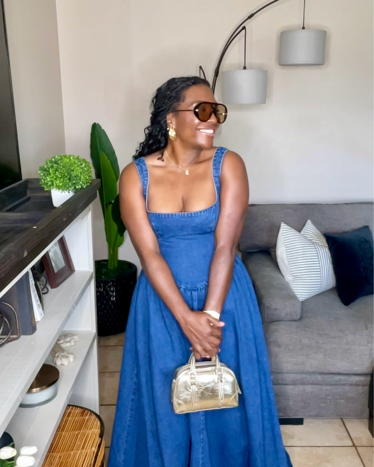 Women over 40 we are not make Summer complicated a denim dress one and done can be easily style . #denim

#LTKgrwm #LTKootd #LTKOver40