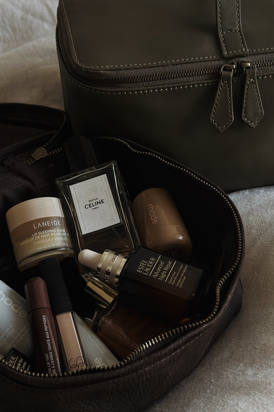 Skin 🫧 

Skincare / Rhode / Celine / Makeup bag / Travel Essentials 

#LTKstyletip #LTKtravel #LTKbeauty