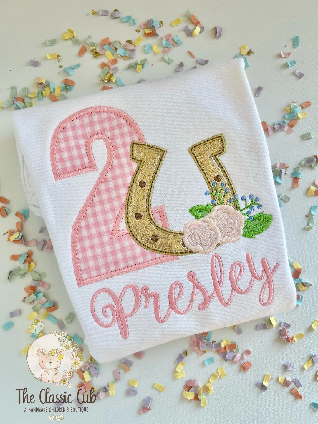 Off 2 the Races Kentucky Derby Theme Birthday Shirt or Bodysuit for Girls - Etsy | Etsy (US)