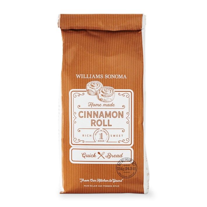 Williams Sonoma Quick Bread Mix, Cinnamon Roll | Williams-Sonoma