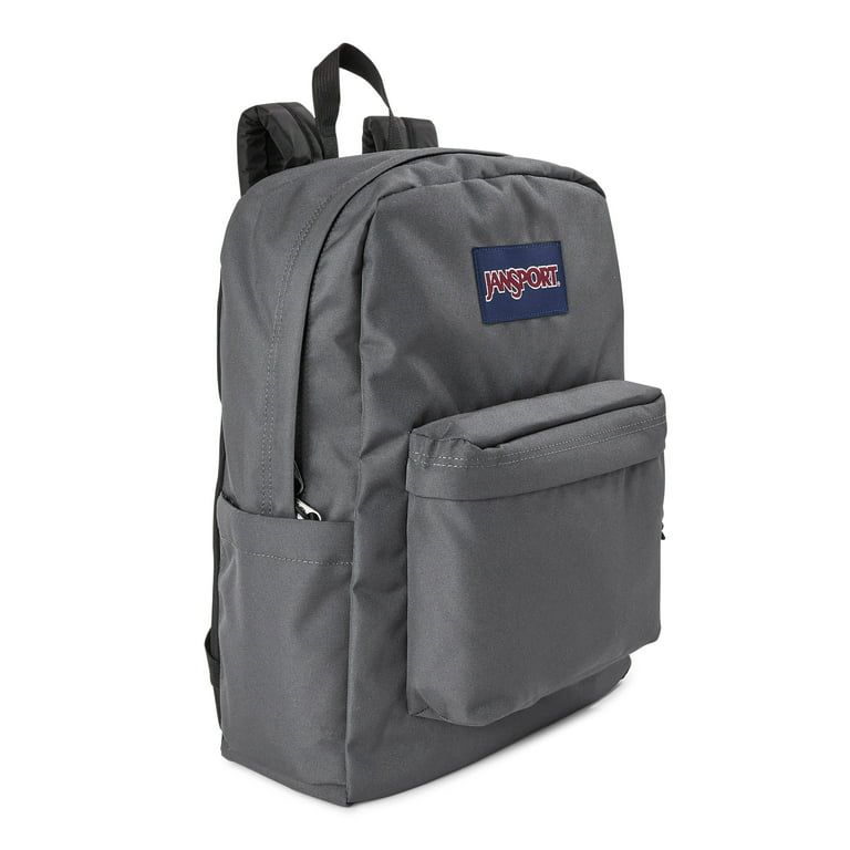 JanSport Unisex SuperBreak Backpack School Bag Graphite Grey - Walmart.com | Walmart (US)