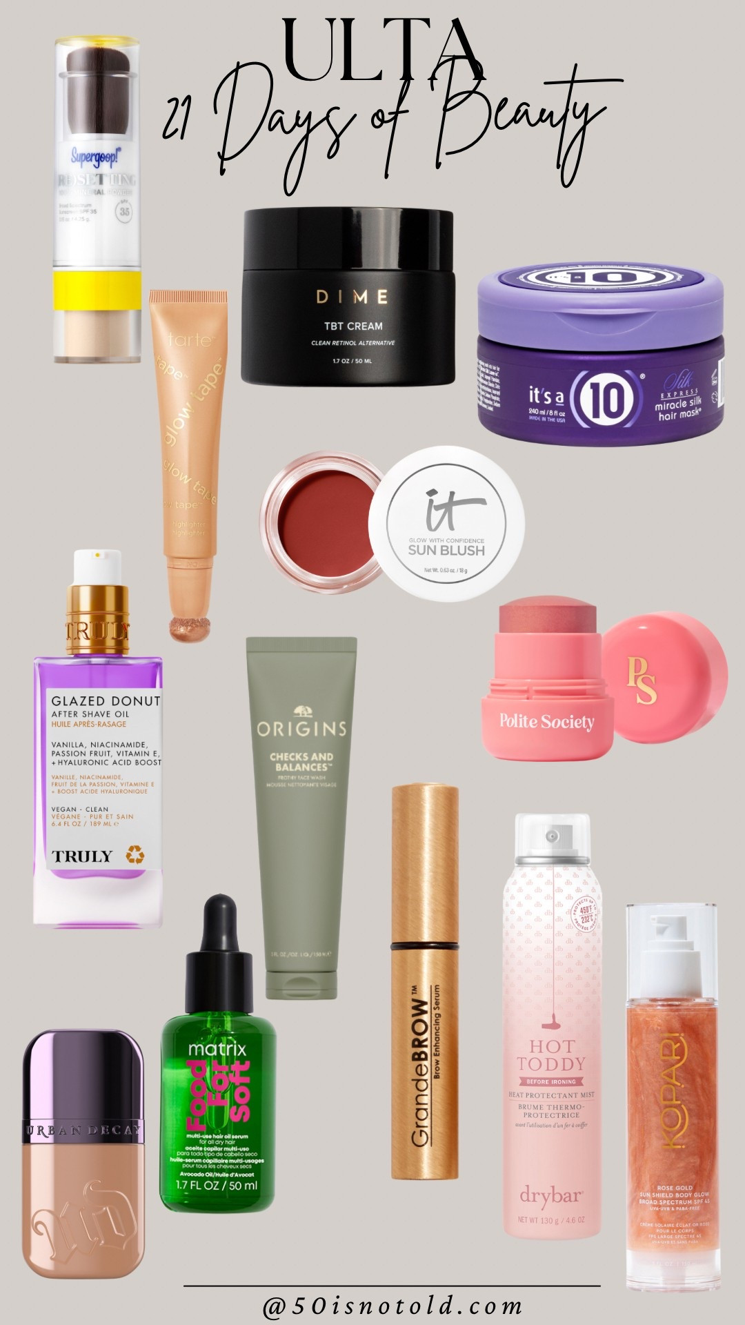 Today is the final day of the Ulta sale! 50% off all of today’s picks! Beauty finds | skincare finds | hair care 

#LTKBeauty #LTKFindsUnder50 #LTKSaleAlert