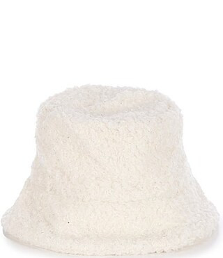 Anna Ava Sherpa Bucket Hat - Ivory | Dillard's