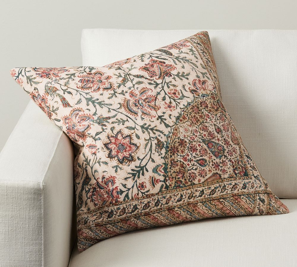 Vana Floral Pillow | Pottery Barn (US)