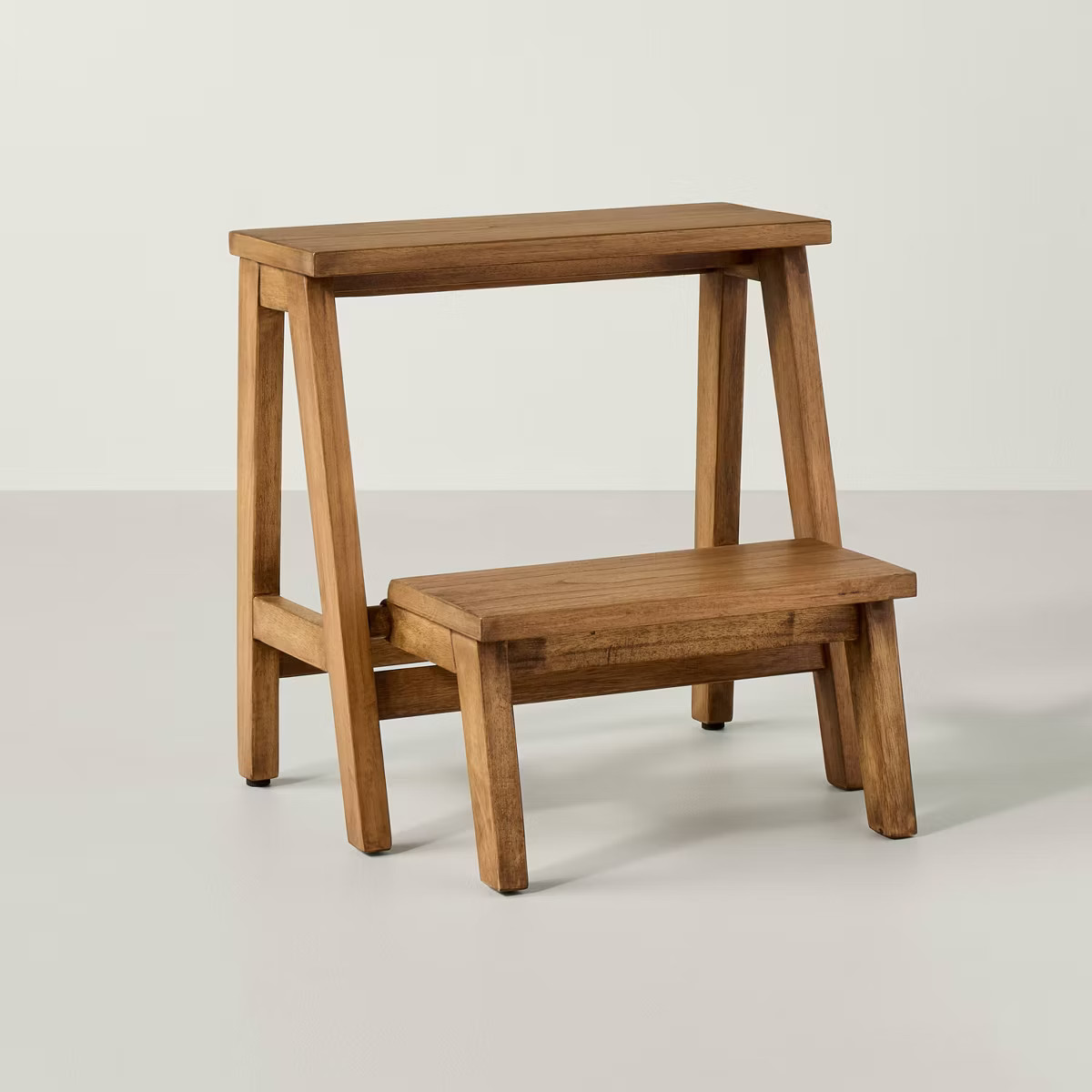 18" Wood Kitchen Step Stool - Natural - Hearth & Hand™ with Magnolia | Target