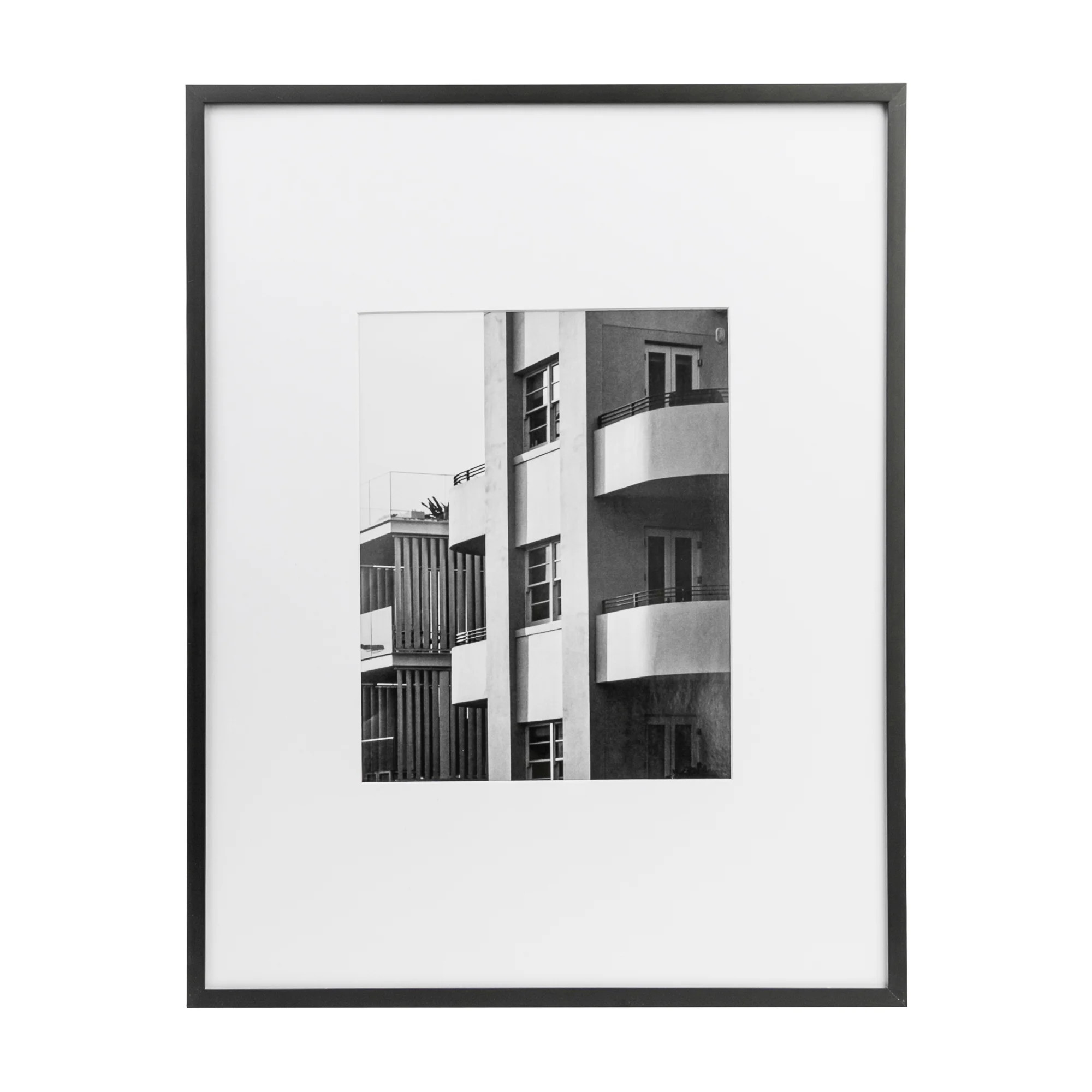 Better Homes & Gardens – 8x10 Picture Frame – Black Matted Gallery Wall Photo Frame | Walmart (US)