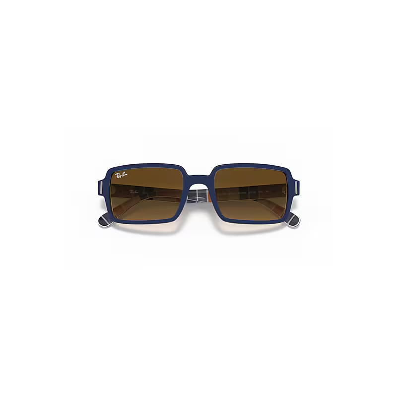 Ray-Ban Benji Sunglasses Blue Frame Brown Lenses 52-20 | Ray-Ban (US)