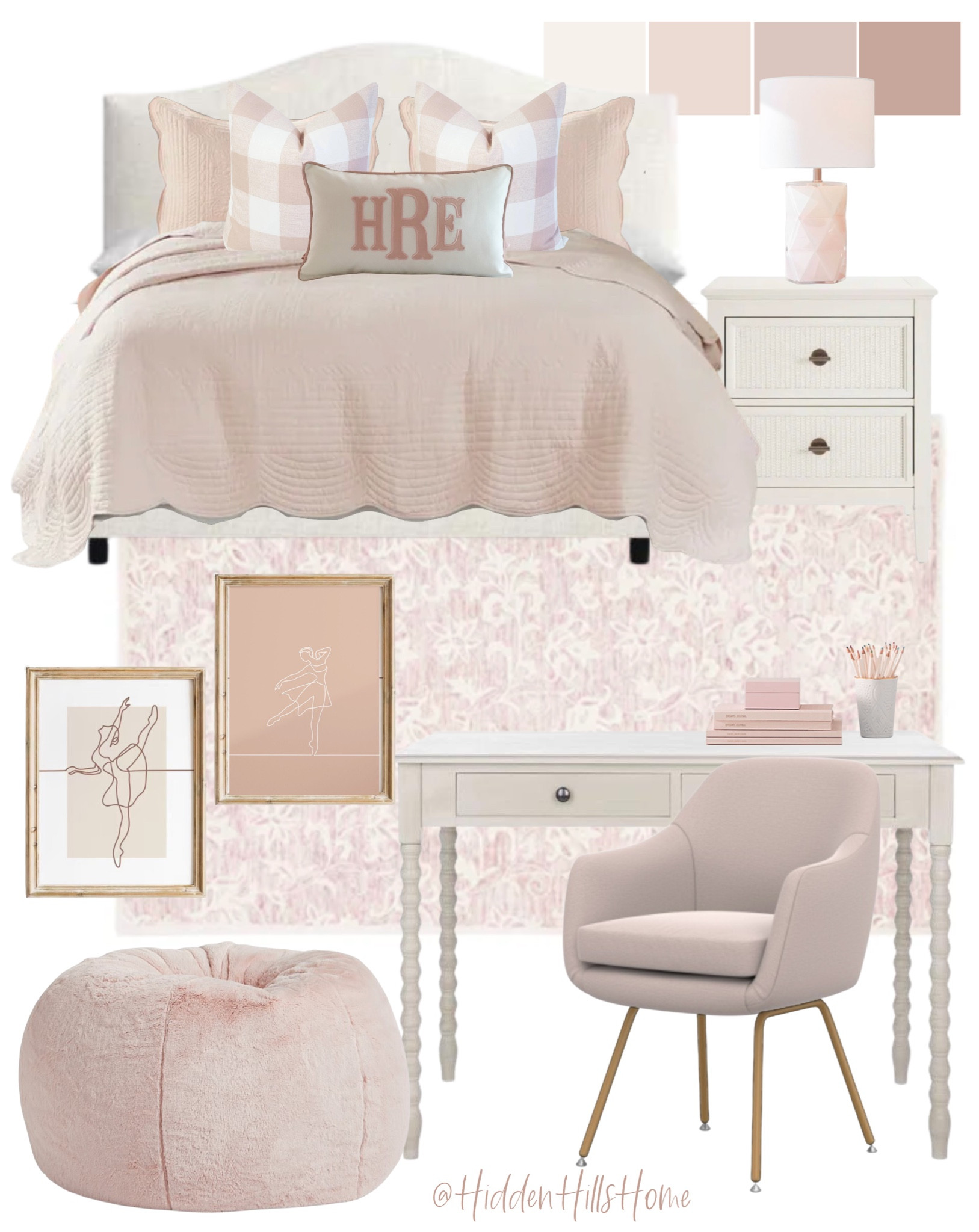 Pink girls bedroom decor, teen girls room decor ideas, cute girls room mood board, girls bedroom Inspo #girlsbedroom

#LTKsalealert #LTKhome #LTKkids