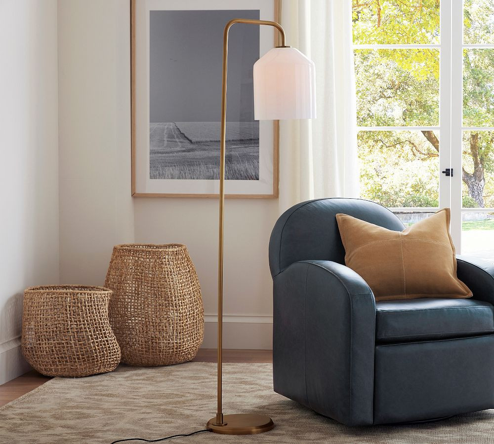 City Glass Floor Lamp | Pottery Barn (US)