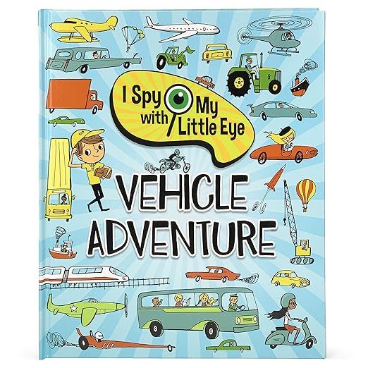 I Spy With My Little Eye Vehicle Adventure - Kids Search, Find, and Seek Activity Book, Ages 3, 4... | Amazon (US)