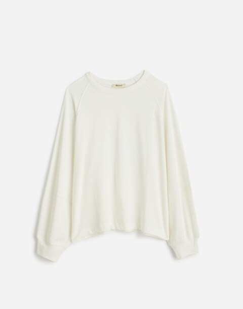 Plus Relaxed Long-Sleeve Raglan Tee | Madewell | Madewell