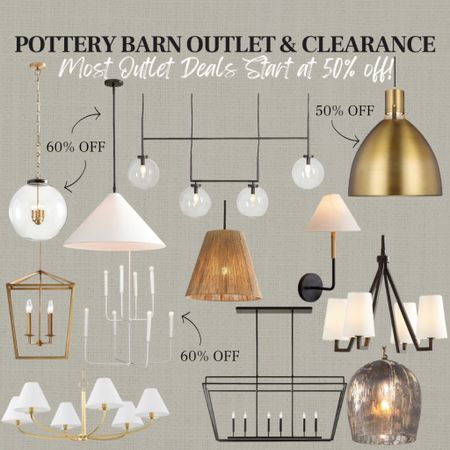 CLICK FIRST PHOTO FOR OPEN BOX DEALS!
Tons of open box and clearance Pottery Barn lighting up for grabs at a discount! 

#LTKstyletip #LTKhome #LTKsalealert