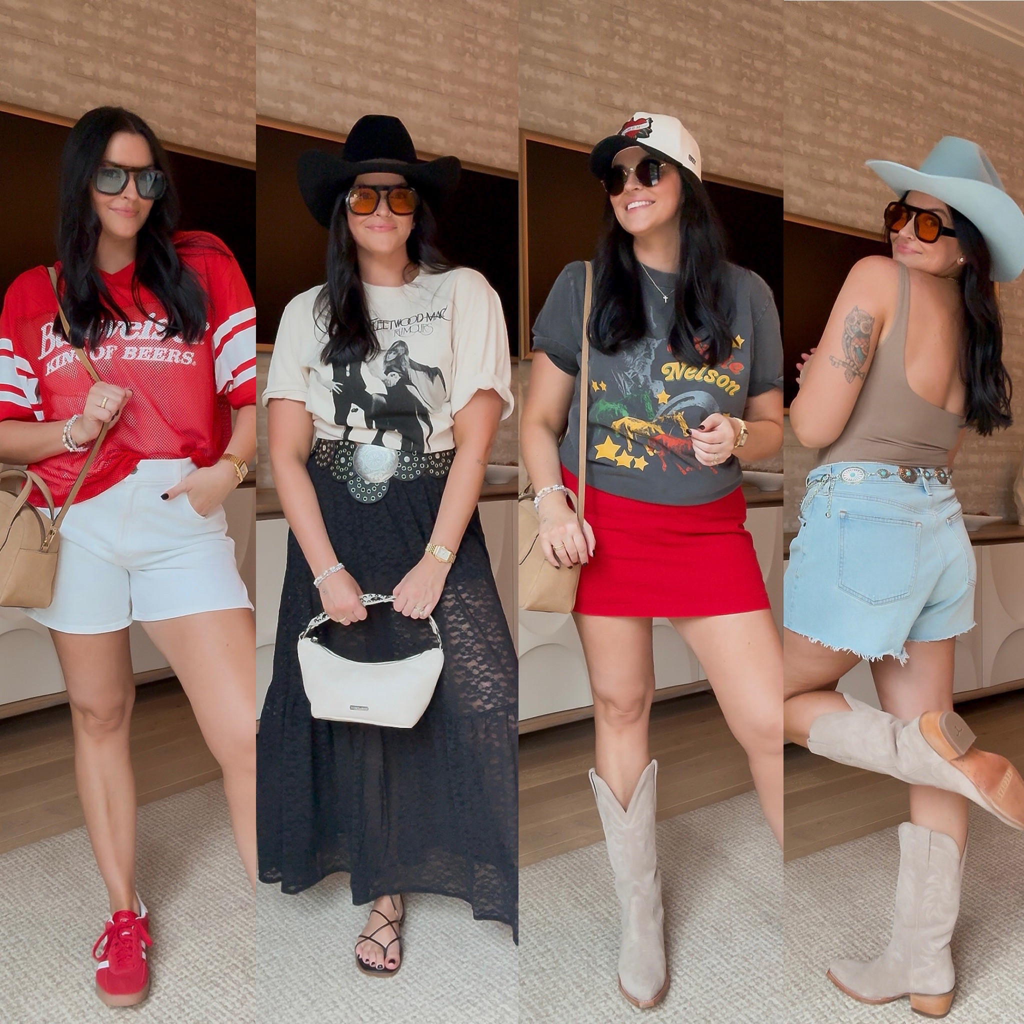 CMA Fest/Country concert outfit inspo🤠 all clothing is Abercrombie or Aerie and on sale for MDW! Purses on sale too. Take an extra 15% off Abercrombie online/in store with AFTIA. 

#LTKSummerEdit #LTKStyleTip #LTKSaleAlert