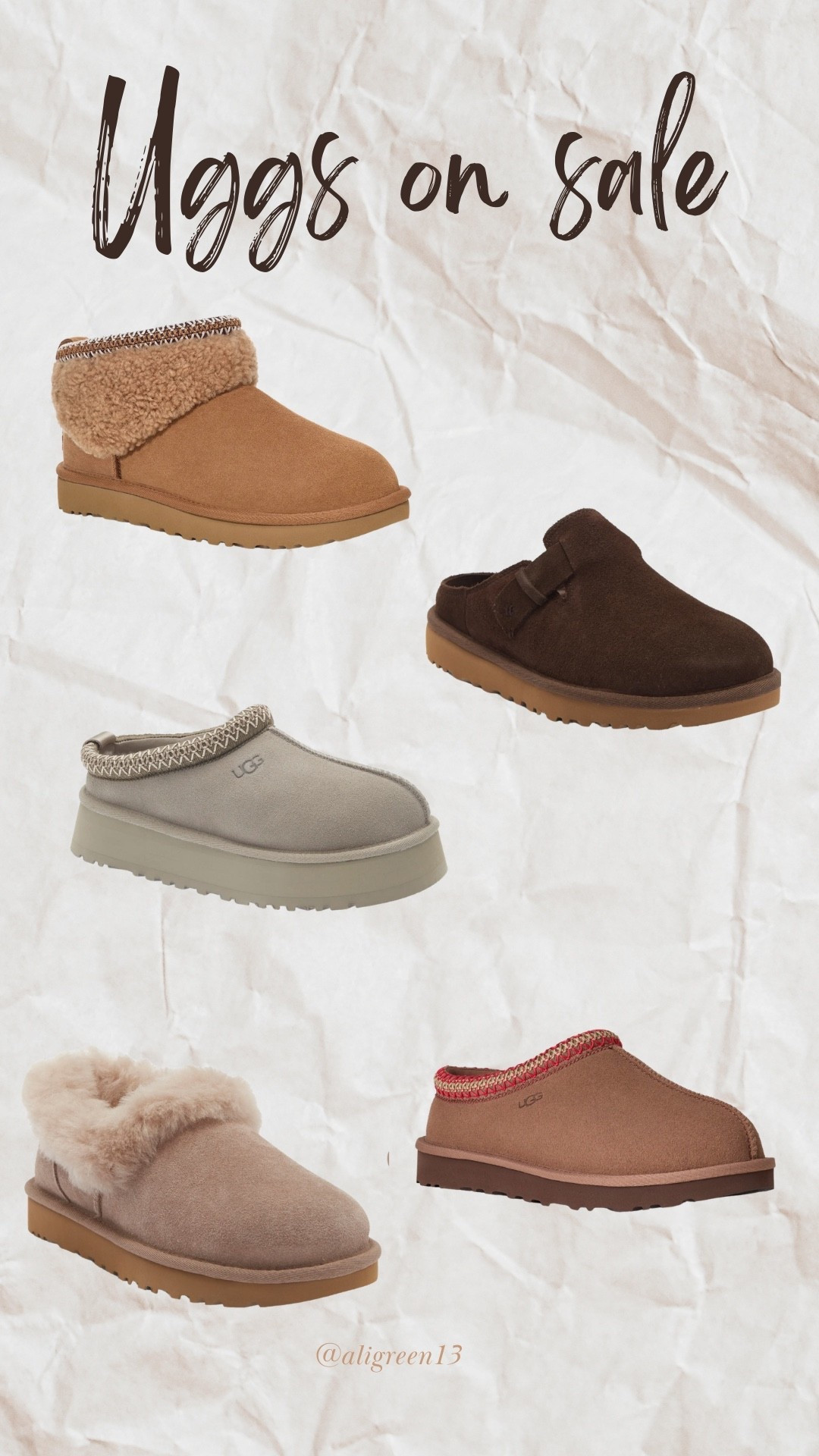 Ugh sale

#LTKSaleAlert