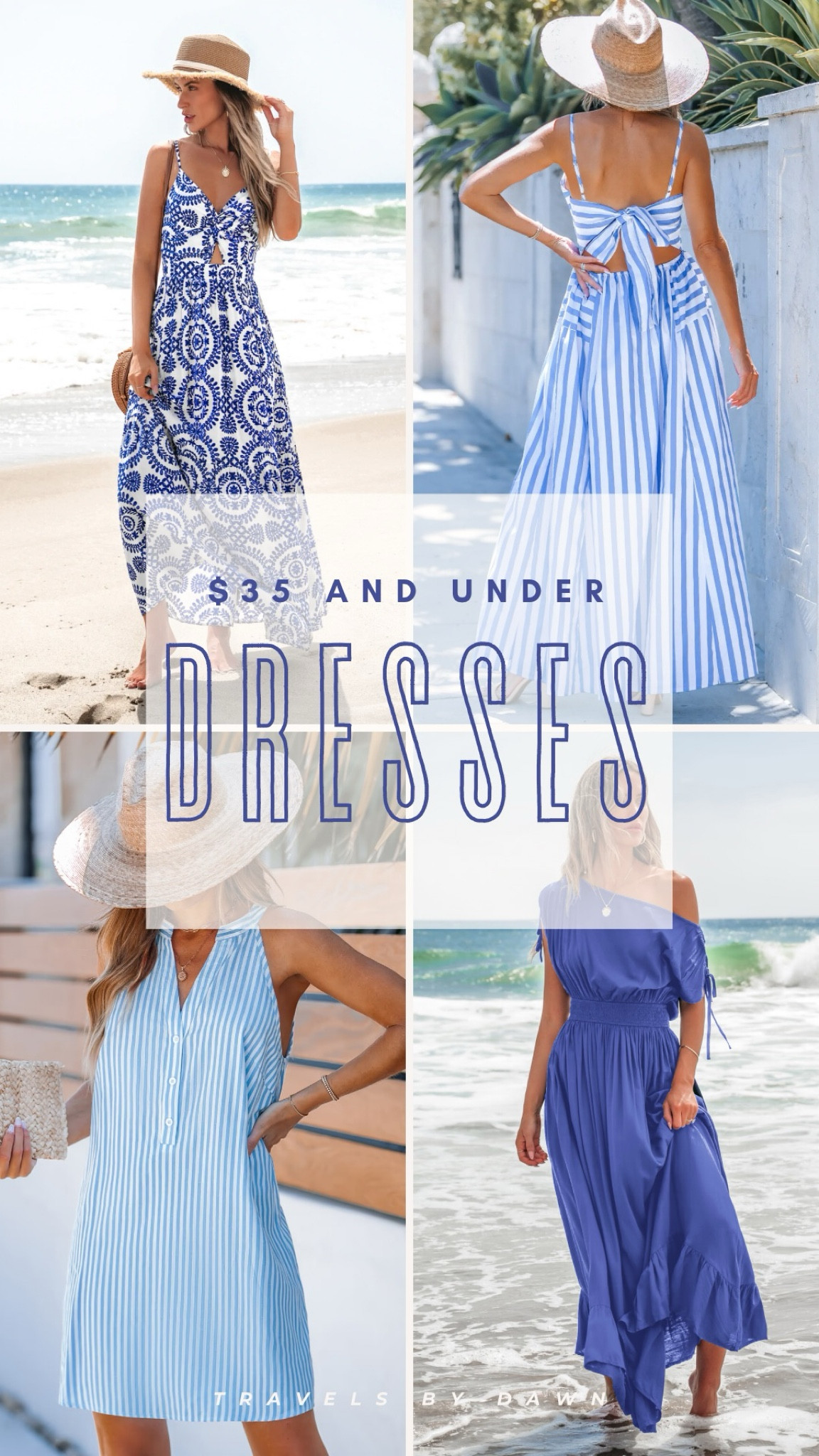 Snag the best of blue dresses from Cupshe for less than $35! 💙

#LTKSaleAlert #LTKFindsUnder50 #LTKTravel