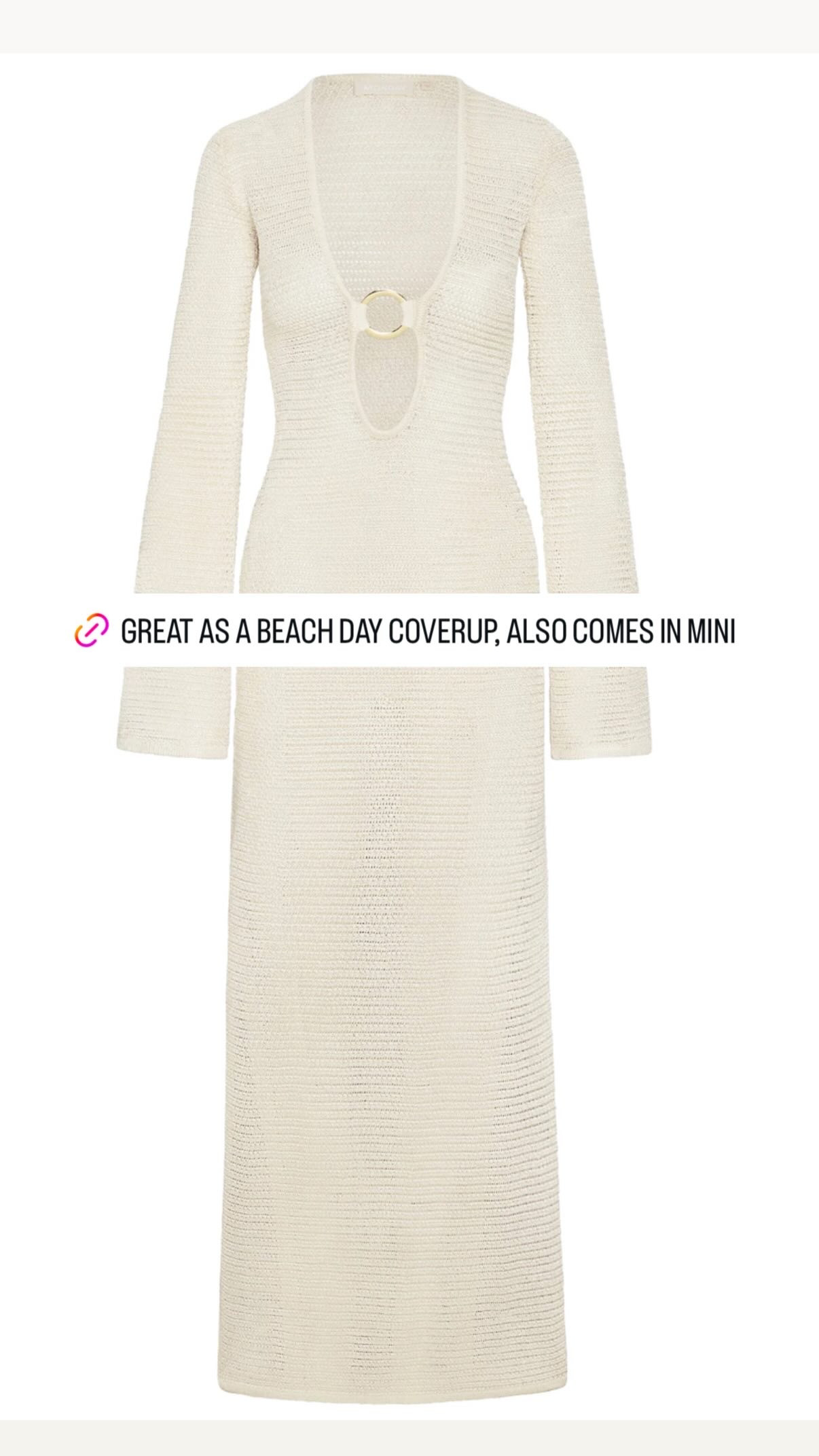 Great as a beach day coverup, also comes in mini! Sharing my most loved favorites of the week. From resort wear, jeans, dresses, sandals, and more.  

 #LTKgrwm #LTKootd #LTKSwim