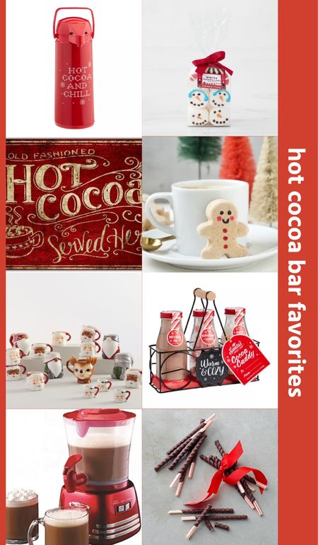 Christmas Hot Cocoa Hot Chocolate bar

#LTKunder50 #LTKHoliday #LTKSeasonal