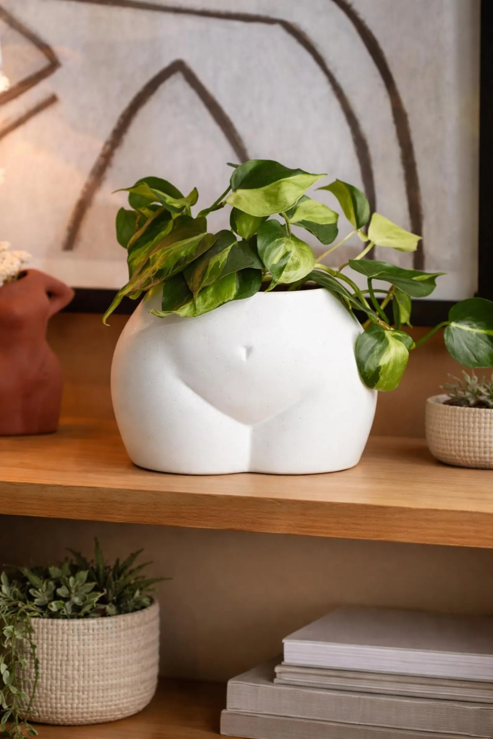 Curvy Bum Planter Pot | Unique Body Vase | Funny Booty Planter | Ceramic Succulent Pot | Aestheti... | Etsy (Global)