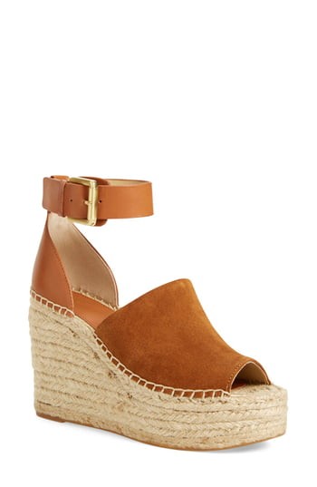 Women's Marc Fisher Ltd Adalyn Espadrille Wedge Sandal, Size 10 M - Brown | Nordstrom