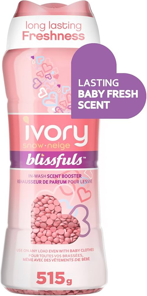 Ivory Snow Blissfuls In-Wash Laundry Scent Booster Beads, Baby Fresh Scent, 515 G | Amazon (CA)