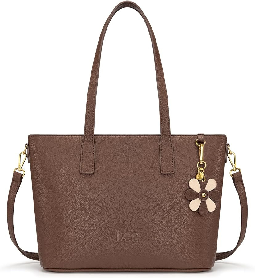 Lee Large Tote Bag for Women Shoulder Bag Crossbody Satchel Purses Casual Handbag for Work Dating... | Amazon (US)