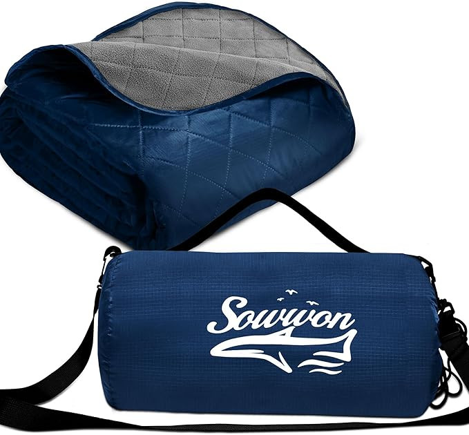 Waterproof Blanket for Outdoors, Stadium Blankets for Camping | Amazon (US)