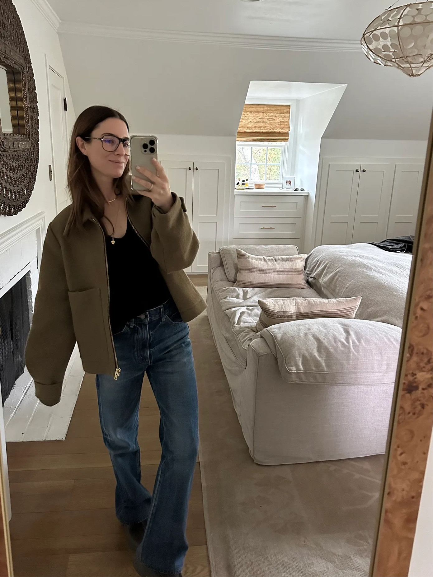 One of my favorite spring transitional outfits!