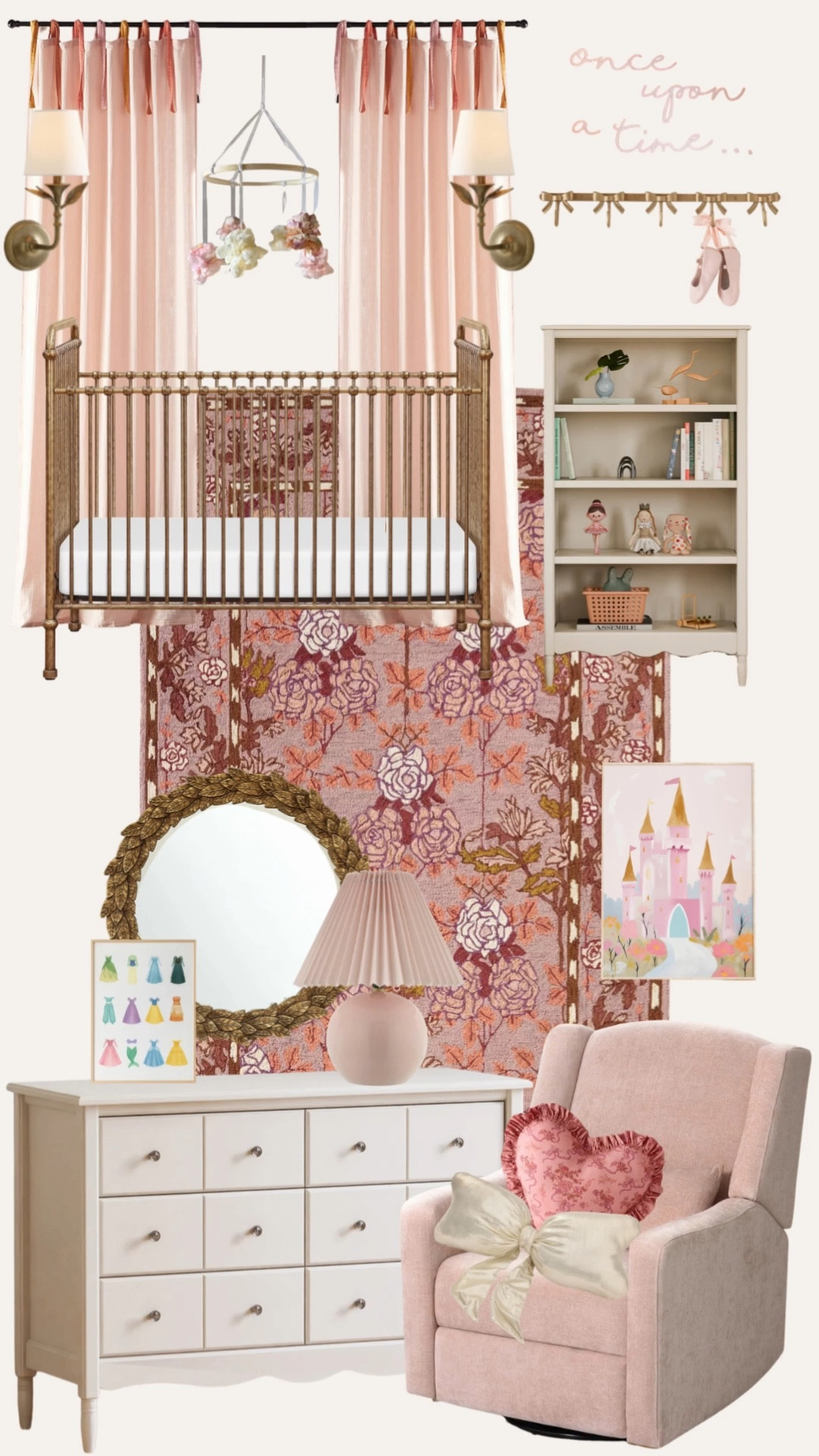 A dreamy pink princess nursery with soft Regency touches, a little enchanted-forest magic, and the sweetest feminine details. 💗✨
Perfect for a baby girl’s room if you love fairytale decor, delicate florals, vintage-inspired trims, and soft pink tones.
Linked everything so you can recreate this romantic, castle-core space for your little princess. 👑🌸

baby girl nursery, princess nursery, pink nursery, fairytale nursery, castle nursery, princess baby room, enchanted forest nursery, baby girl room ideas, girly nursery decor, soft pink nursery, vintage baby room, regency nursery, feminine nursery decor, elegant nursery ideas, pink baby room decor, cottagecore nursery, princess theme nursery, fantasy nursery decor, whimsical nursery, magical nursery room

#LTKBump #LTKBaby #LTKHome
