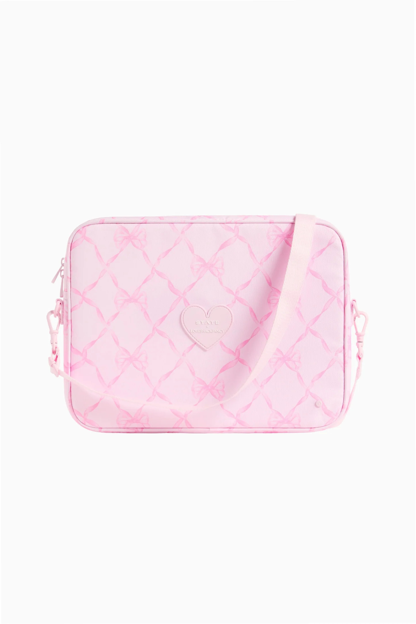 STATE x LoveShackFancy Baby Bow Allen Laptop Case BABY BOW (PEPPERMINT PINK) / O/S | LoveShackFancy