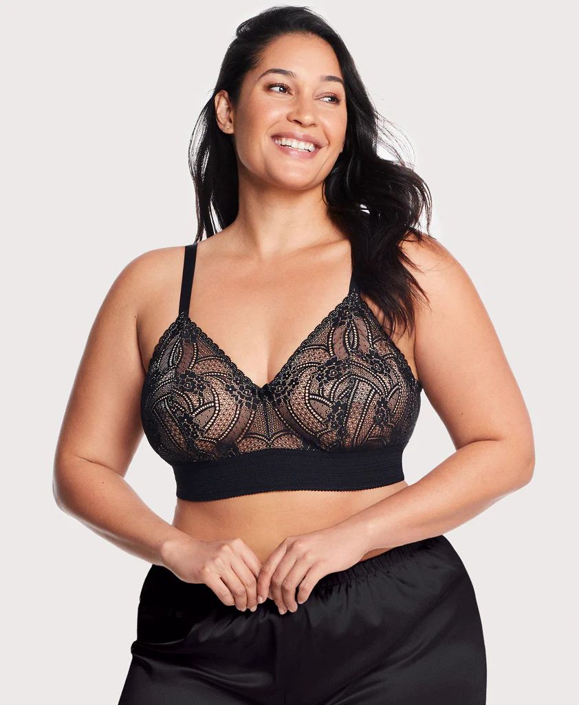 Bramour Gramercy Luxe Lace Bralette | Glamorise Foundations