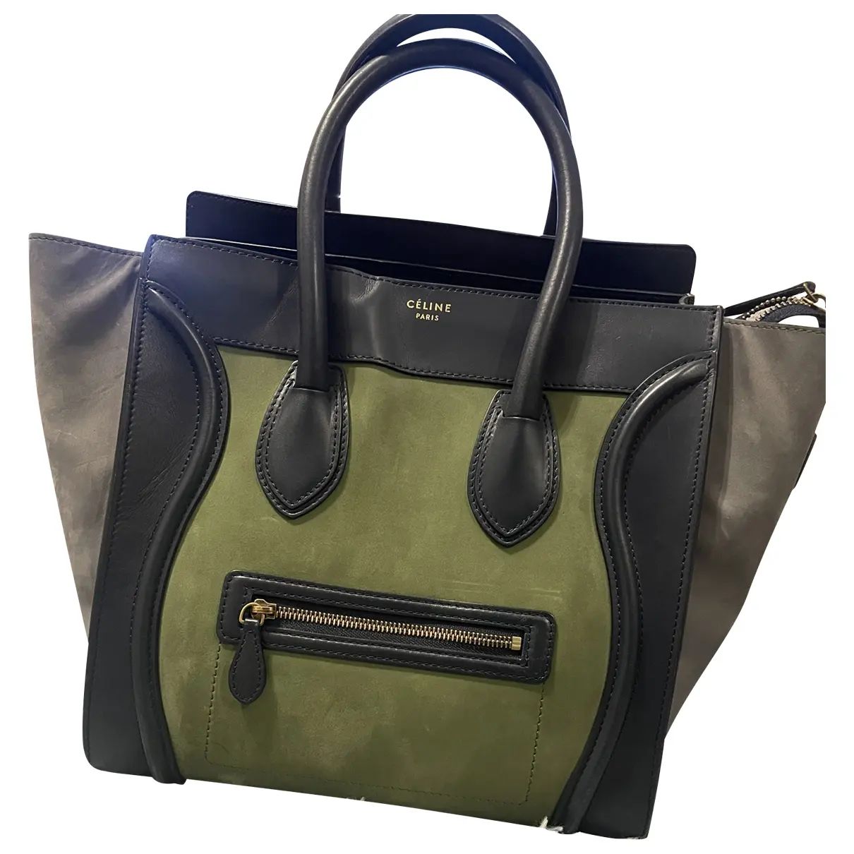 Luggage handbag Celine Other in Suede - 39863796 | Vestiaire Collective (Global)