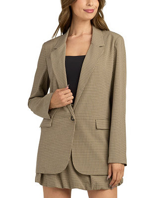 Women's Oversized Notch Collar Blazer | Macy's