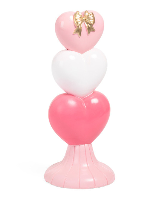 28.75in Outdoor Safe Stacked Hearts Decor | Valentine's Day | Marshalls | Marshalls