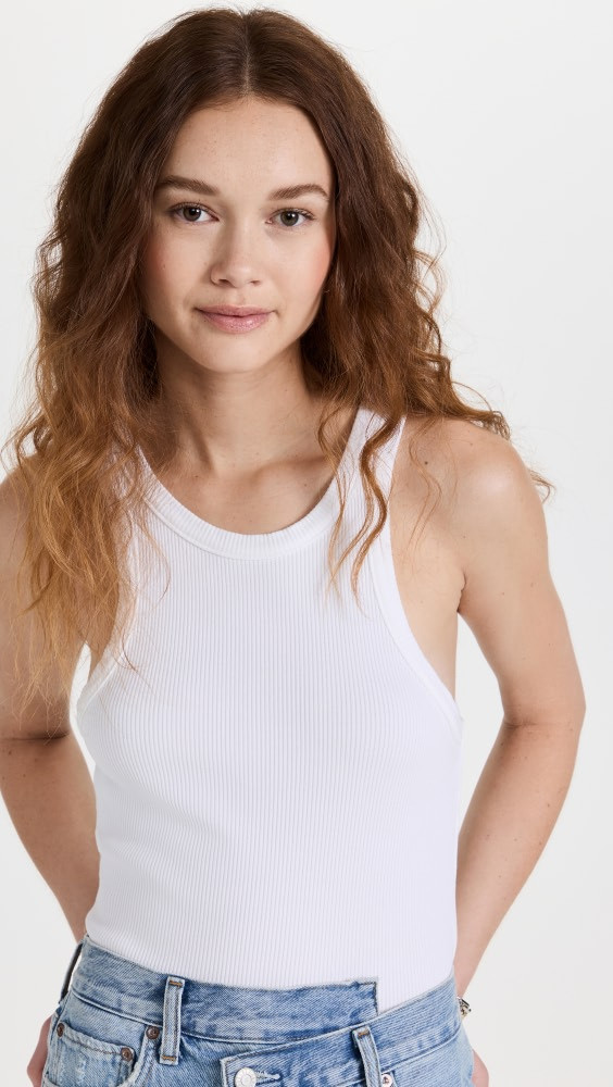 AGOLDE Bailey Scoop Armhole Tank | Shopbop | Shopbop