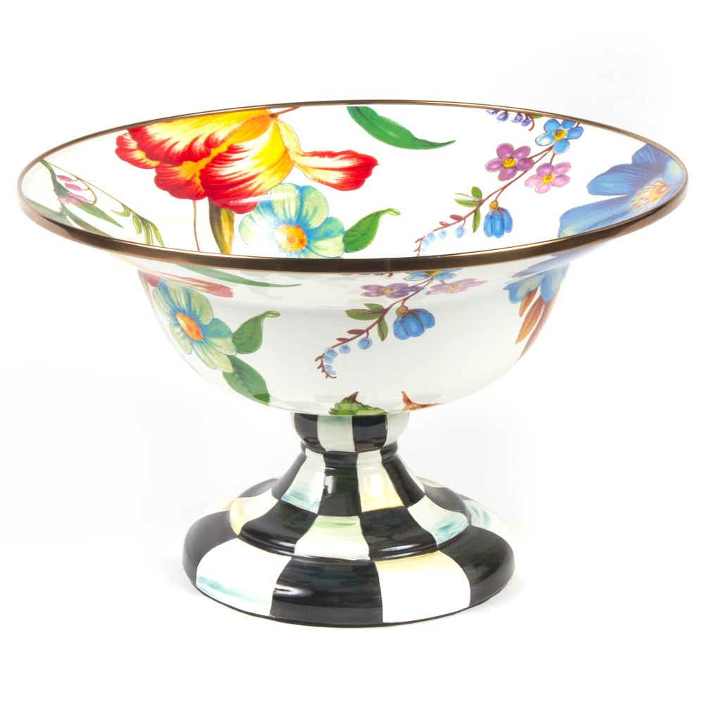 Floral Enamel Compote | MacKenzie-Childs