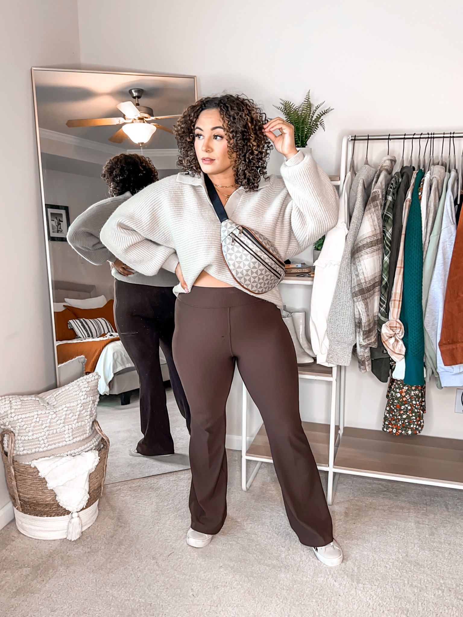 Wearing a size large in the top and bottom!

Old Navy, flare leggings, yoga pants, oversize sweater, collared sweater, Amazon sweater, Amazon fashion, Old Navy active, Walmart shoes 

#LTKstyletip #LTKSeasonal #LTKSale