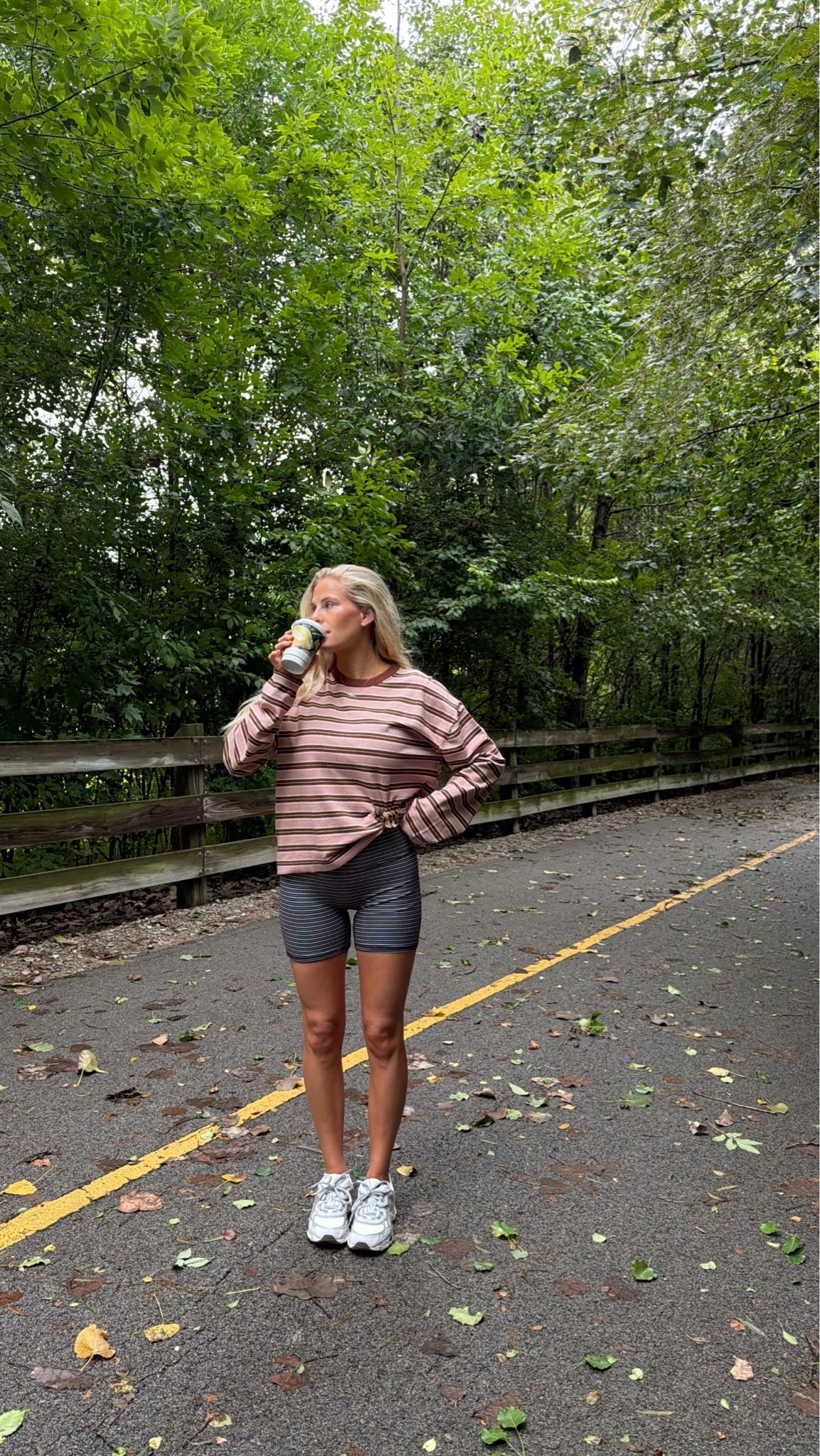 SIZE: med in top, bottom, & tee (tied around waist), shoes run tts! Linking similar in all! #kathleenpost

Postpartum outfit, walking outfit, workout wear, coffee run look, errands outfit

#LTKmomlife #LTKfitnessgoals #LTKootd
