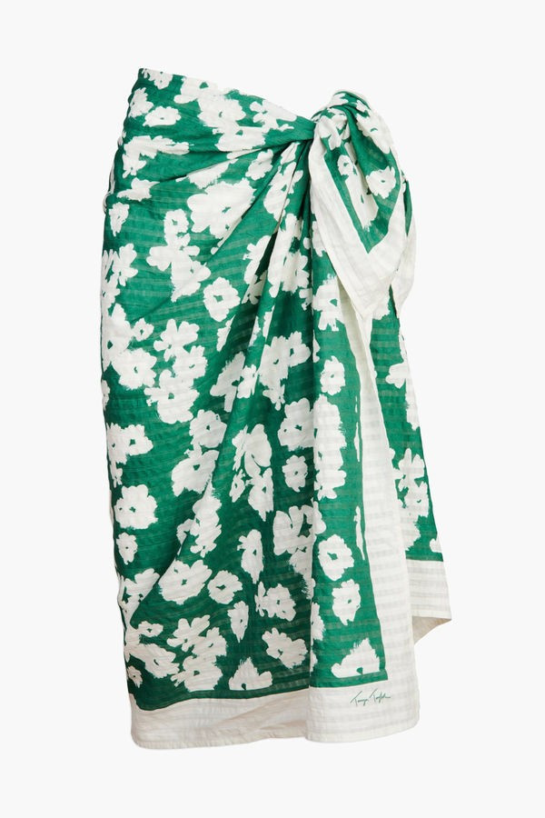 Green Blossom Elora Sarong | Tuckernuck (US)