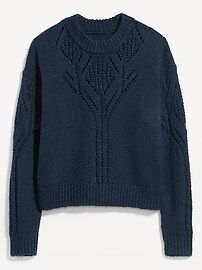 Pointelle Sweater for Women | Old Navy (US)