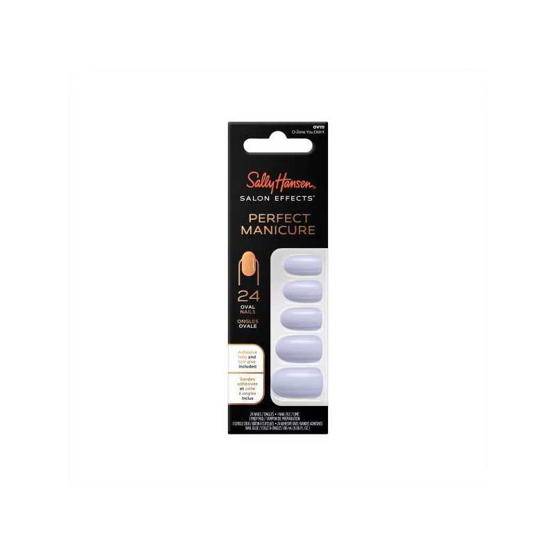 Sally Hansen Salon Effects Perfect Manicure Press-On Nails Kit - Oval - 24ct | Target