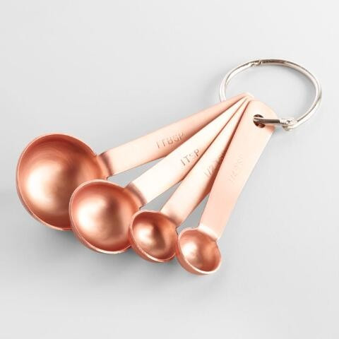 Copper Nesting Measuring Spoons | World Market