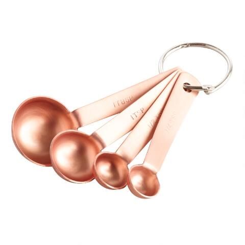 Copper Nesting Measuring Spoons | World Market