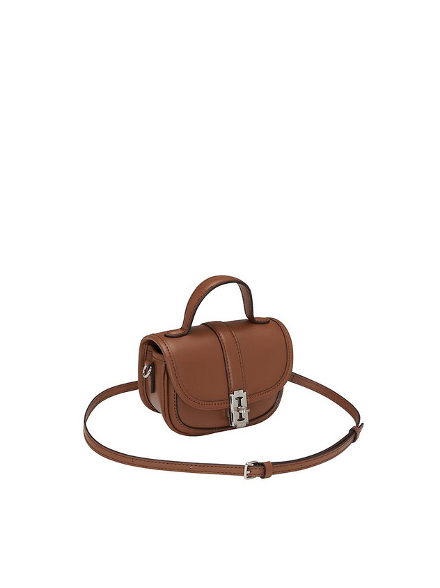 Festone Leather Saddle Piccolo Crossbody Bag | W Concept (US)