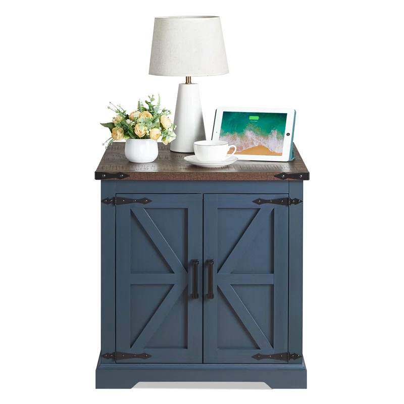 Gracie Oaks Jaimar End Table and Built-In Outlets & Reviews | Wayfair | Wayfair North America