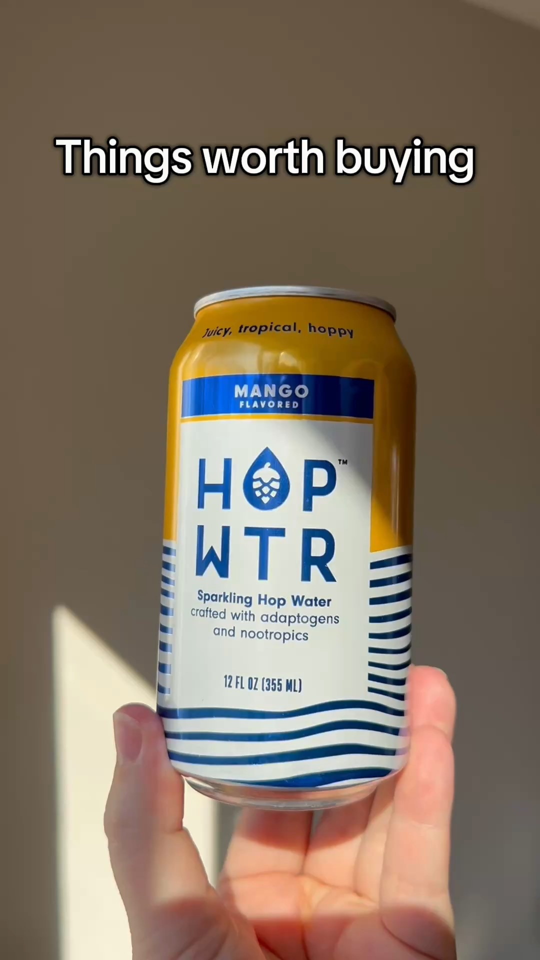Amazing taste and so good for you! I have been so impressed with Hop Wtr. It’s sparkling hop water - no alcohol, no calories, no sugar, no carbs. So much amazing flavor and so many great benefits. It’s meant to help your body’s natural ability to deal with stress and help with cognitive performance  

#LTKWatchNow #LTKFindsUnder100 #LTKParties