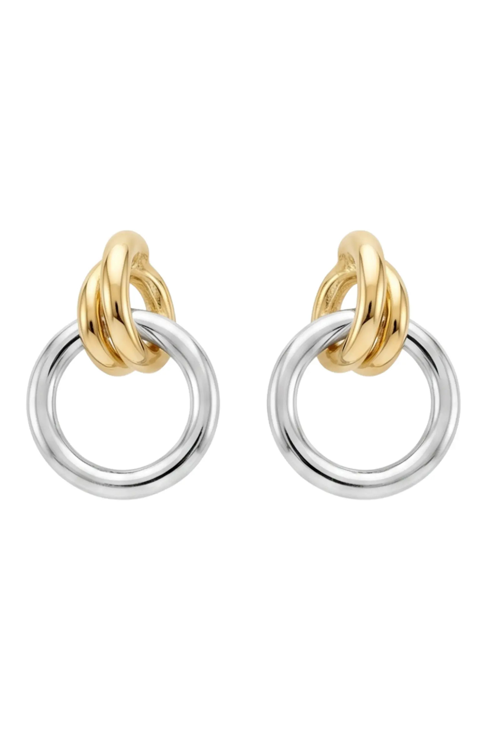 2-Tone Mini Knot Earrings (Women) | Nordstrom | Nordstrom
