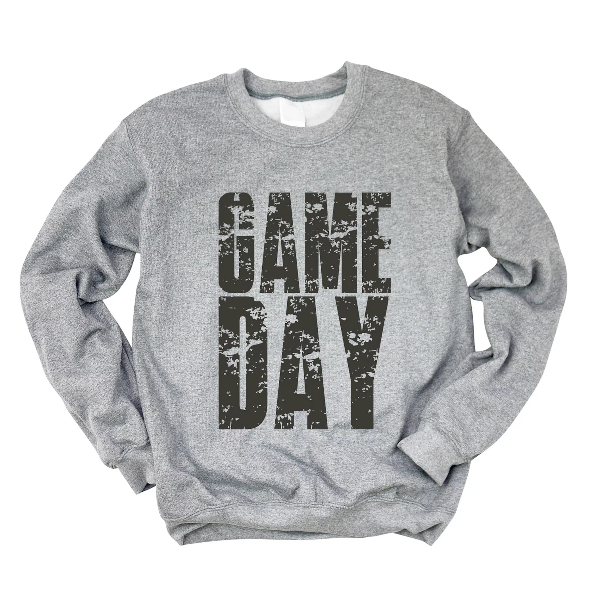 Game Day Block Distressed - Women's Graphic Sweatshirt | Kohl's
