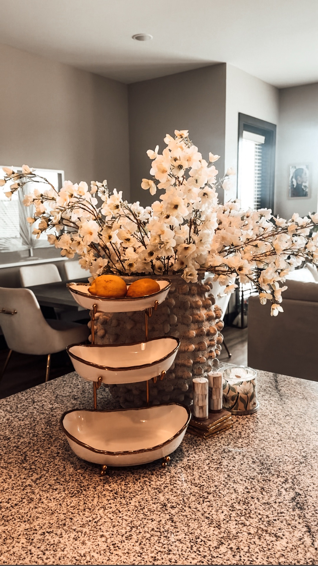 Gold & White 3-Tier Ceramic Fruit Bowl Stand

Scroll to shop.

#LTKHome #LTKSeasonal #LTKfoodie