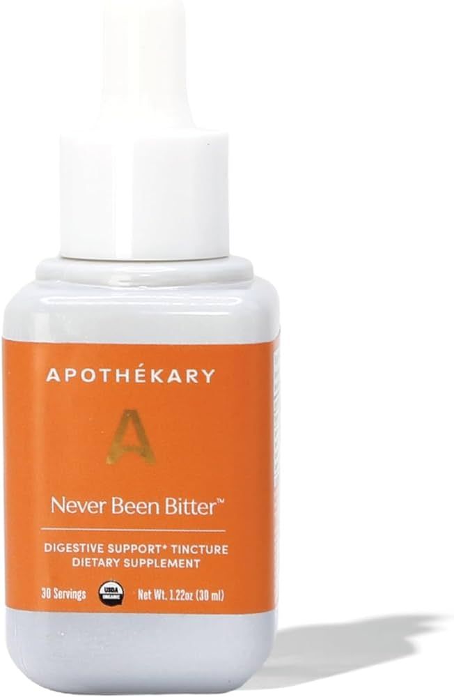 Apothékary Never Been Bitter, Herbal Bitters Tincture, Bloat & Gut Support, Digestion & Liver De... | Amazon (US)